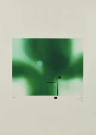 Gravura Pasmore - Victor Pasmore (1908–1998) - Untitled - Etching and aquatint on paper - 1991