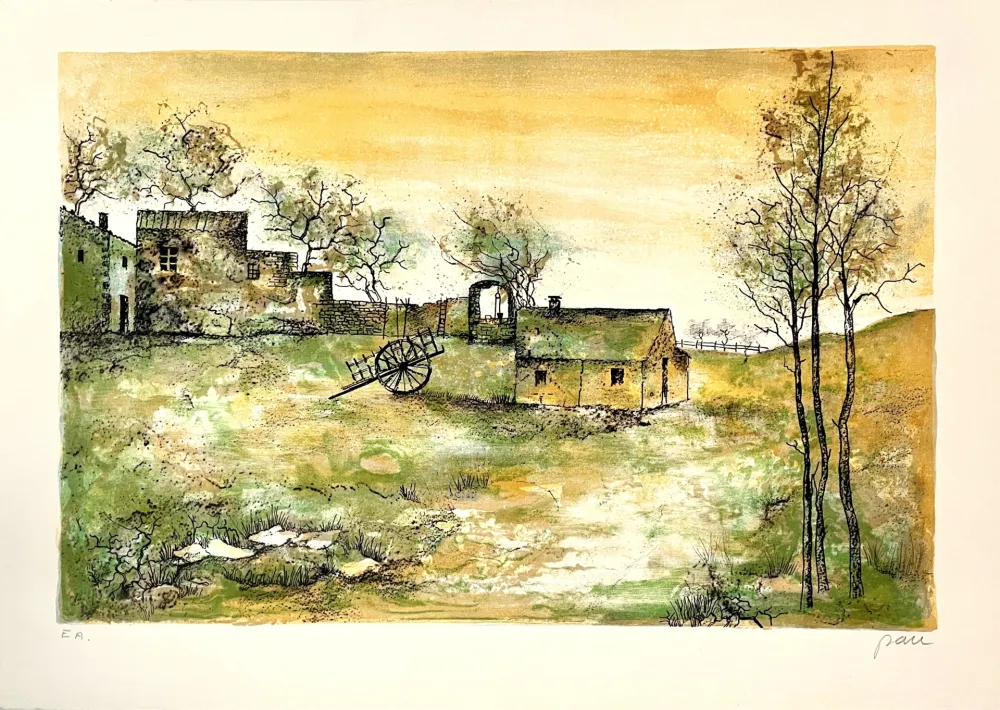 Litografia Pau - Sans Titre