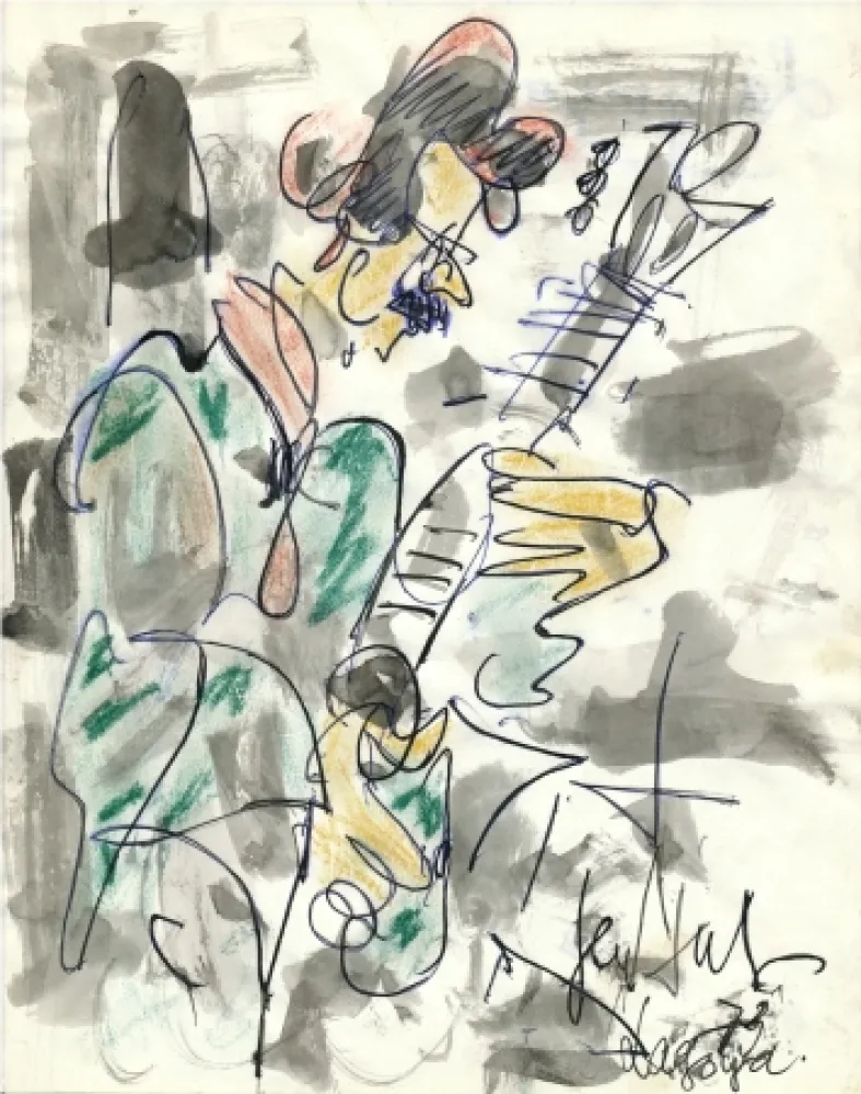 Sem Técnica Paul  - Dessin Original / Original Drawing - ALEXANDRE LAGOYA - Portrait