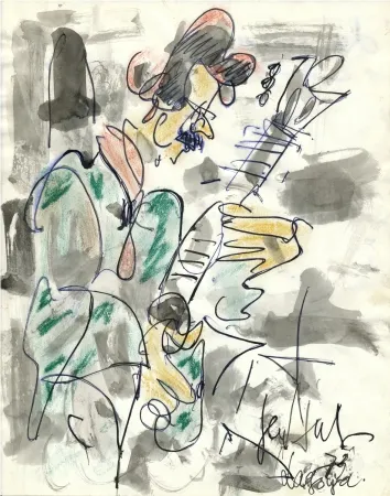 Sem Técnica Paul  - Dessin Original / Original Drawing - ALEXANDRE LAGOYA - Portrait