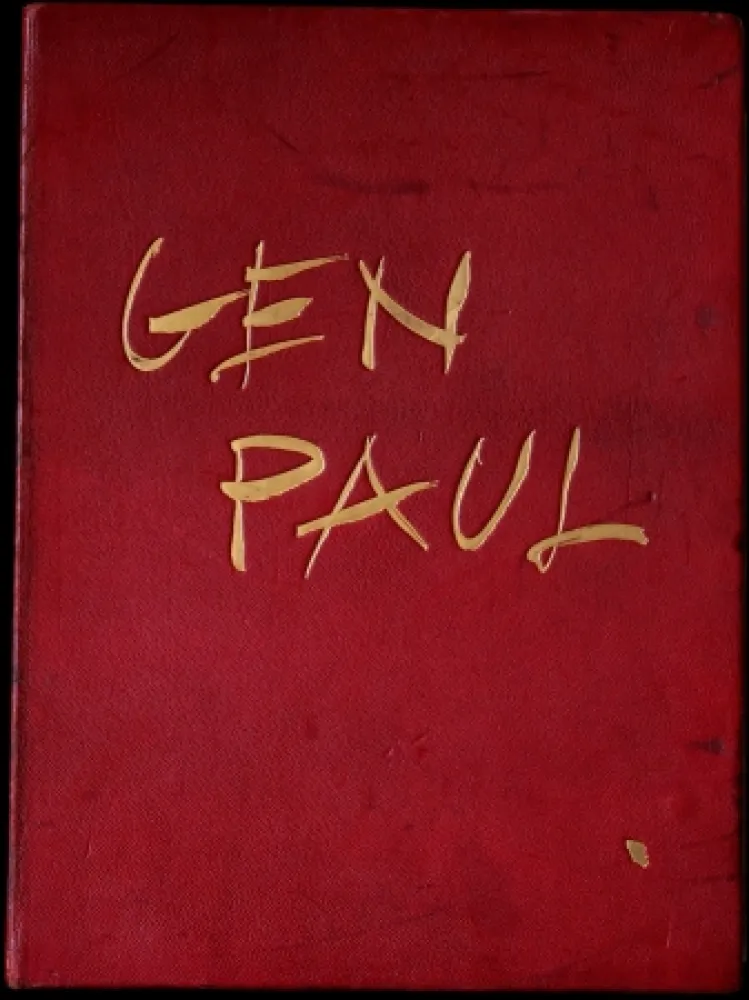 Livro Ilustrado Paul  - GEN PAUL par/by Pierre Davaine,Preface Dr J.Miller - 1974