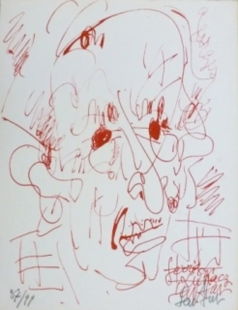 Litografia Paul  - Georges Lukacz