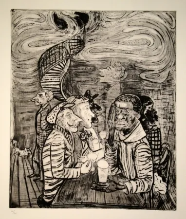 Água-Forte E Água-Tinta Pauli - Café colonial, auch Grand Café Collioure