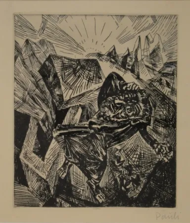 Água-Forte Pauli - Rastloser Wanderer