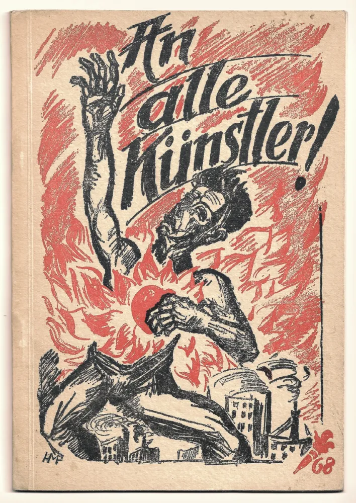 Livro Ilustrado Pechstein - An alle Künstler! (To all the artists!) 