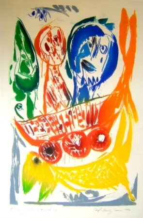 Água-Tinta Pedersen - Chariot du ciel