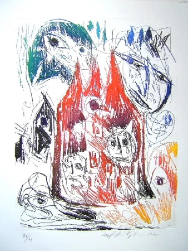 Água-Tinta Pedersen - Cobra