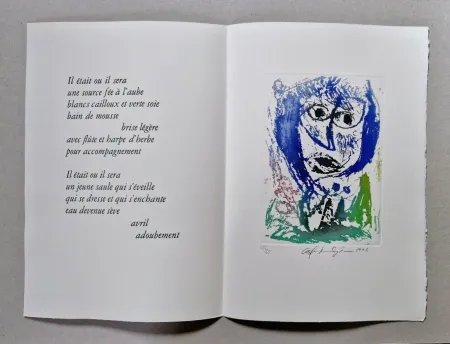 Livro Ilustrado Pedersen - Quatre chansons pour un château de Puisaye