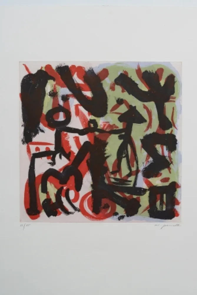 Gravura Penck - Quo Vadis GG