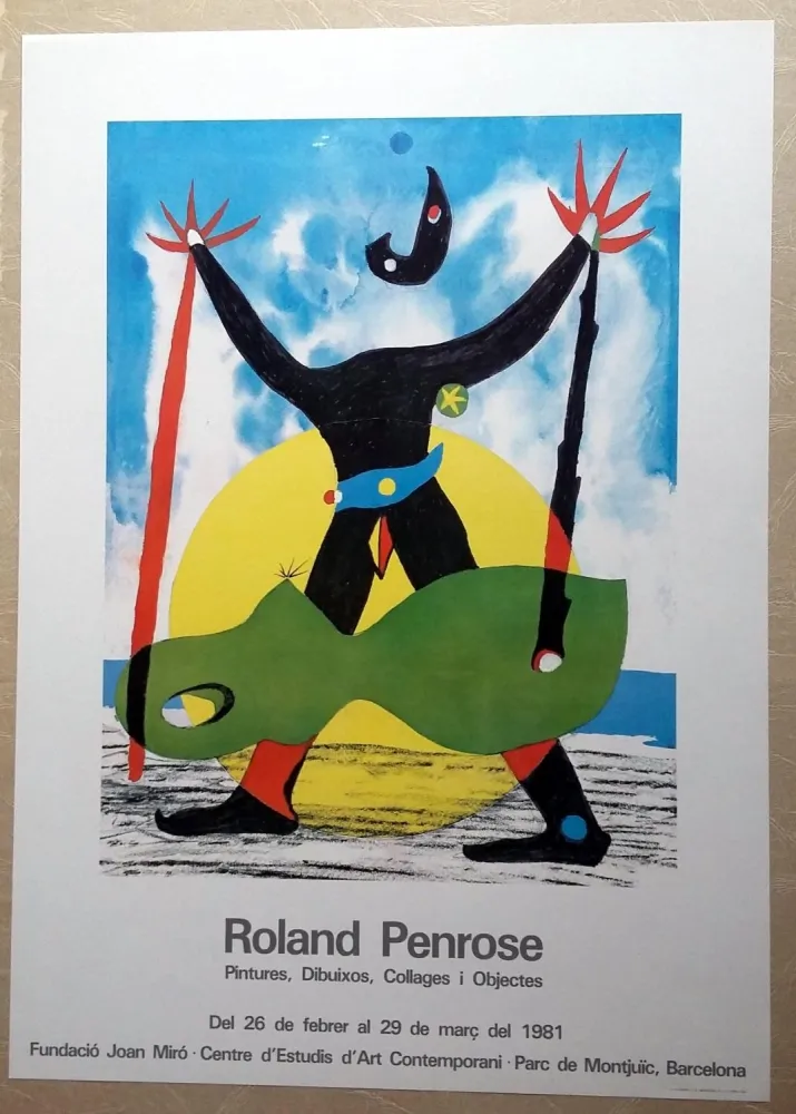 Cartaz Penrose - Roland Penrose - Pintures, dibuixos, Collages i objectes