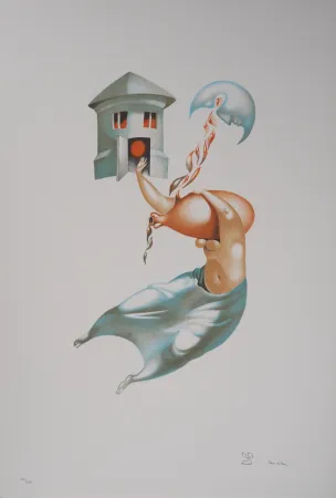 Litografia Pérahim - L'Alphabet Hébreu : Abondance