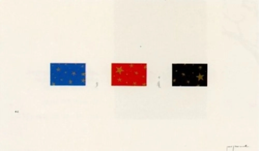 Litografia Perejaume - El bosc a casa-1