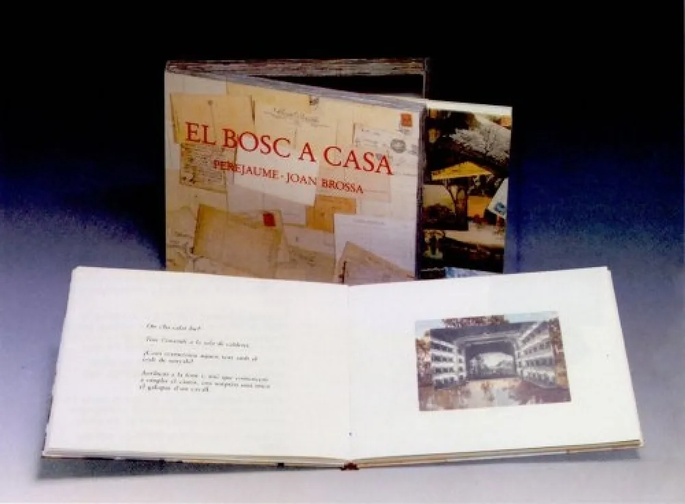 Litografia Perejaume - El bosc a casa