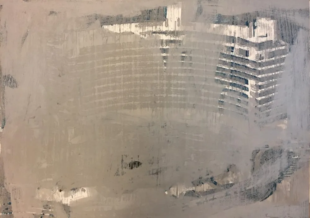 Litografia Perez - Fontainebleau, Miami