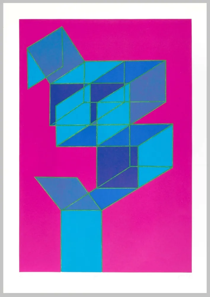 Litografia Perilli - Composizione