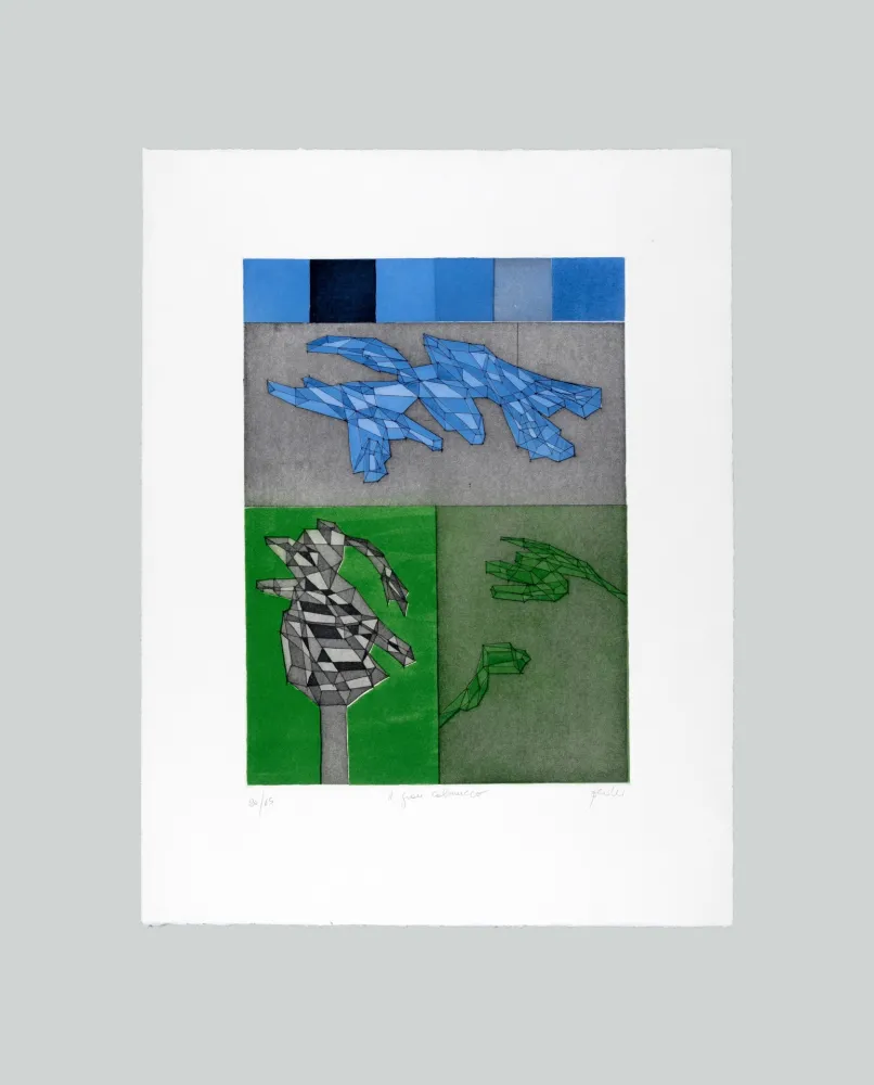 Água-Forte E Água-Tinta Perilli - Il gran Calmucco