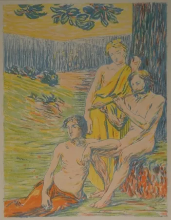 Litografia Petitjean - Dekorativer Entwurf