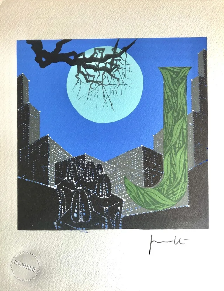 Litografia Peverelli - Letter 