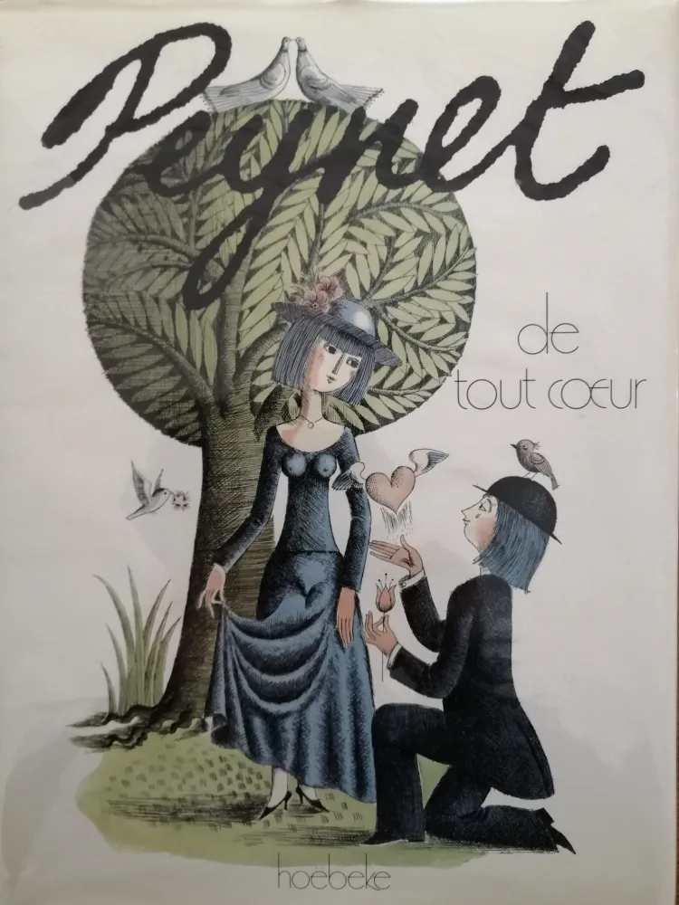 Livro Ilustrado Peynet - De tout coeur