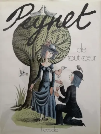 Livro Ilustrado Peynet - De tout coeur