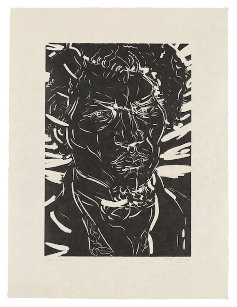 Linogravura Peyton - Frederick Douglass