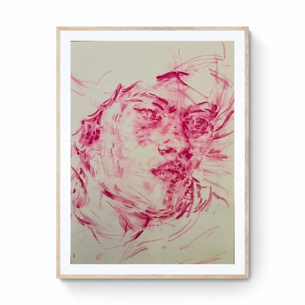 Serigrafia Peyton - Mai (Afterlife) after Sir Joshua Reynolds' Portrait of Mai (Omai) 