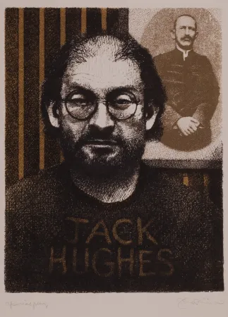 Litografia Phillips - Salman Rushdie as DIY Zola