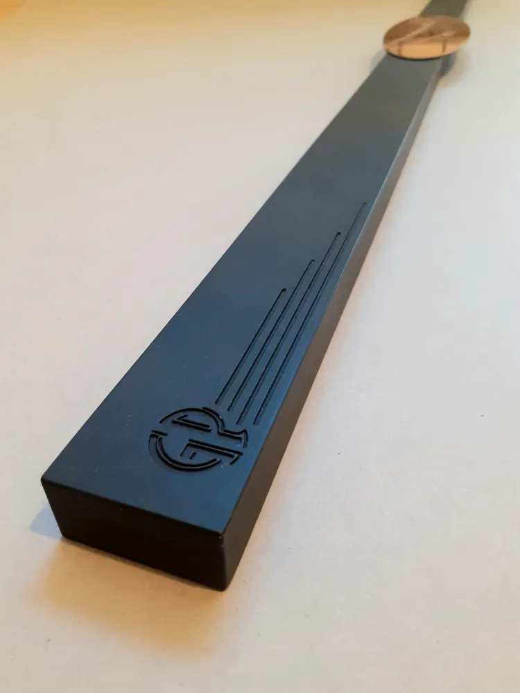 Múltiplo Piacentino - Initialed bar with metal s.m. 55 plate