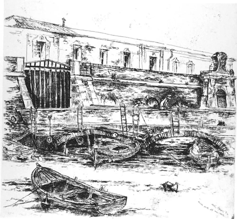 Água-Forte Piacesi - Ancona porto del mio cuore