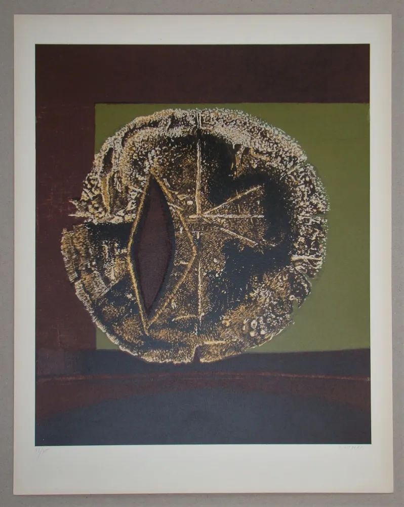 Serigrafia Piaubert - Composition III. - 1964