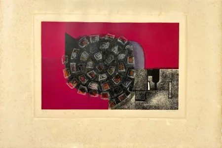 Litografia Piaubert - Sans titre