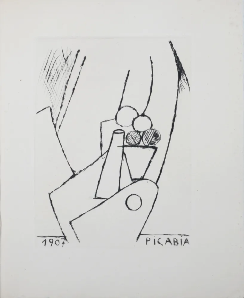 Gravura Picabia - Composition, 1947