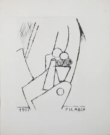 Gravura Picabia - Composition, 1947