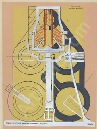 Estêncil Picabia - Petite solitude au milieu des soleils