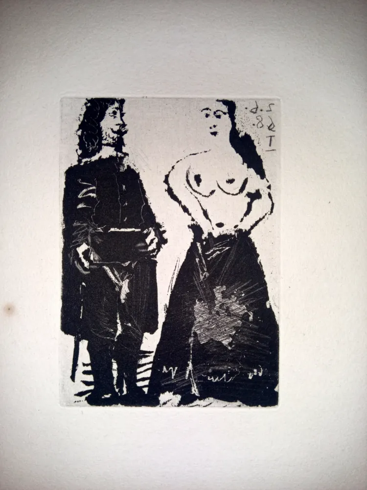 Água-Tinta Picasso - 2 Junio 1968 I