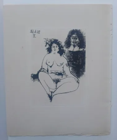 Água-Tinta Picasso - 21 Jun 1968 II - La Celestina - La Célestine