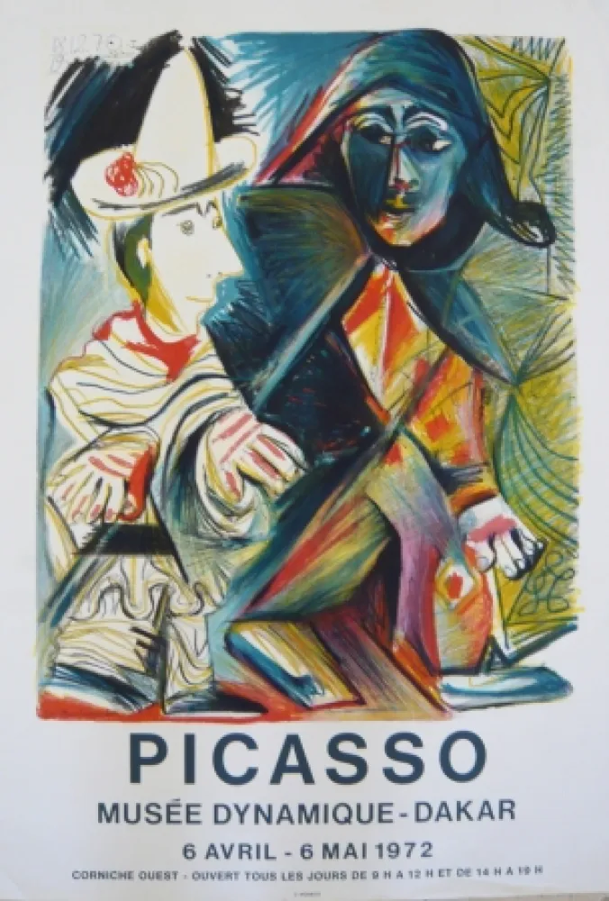 Cartaz Picasso - Affiche exposition Musée dynamique de Dakar