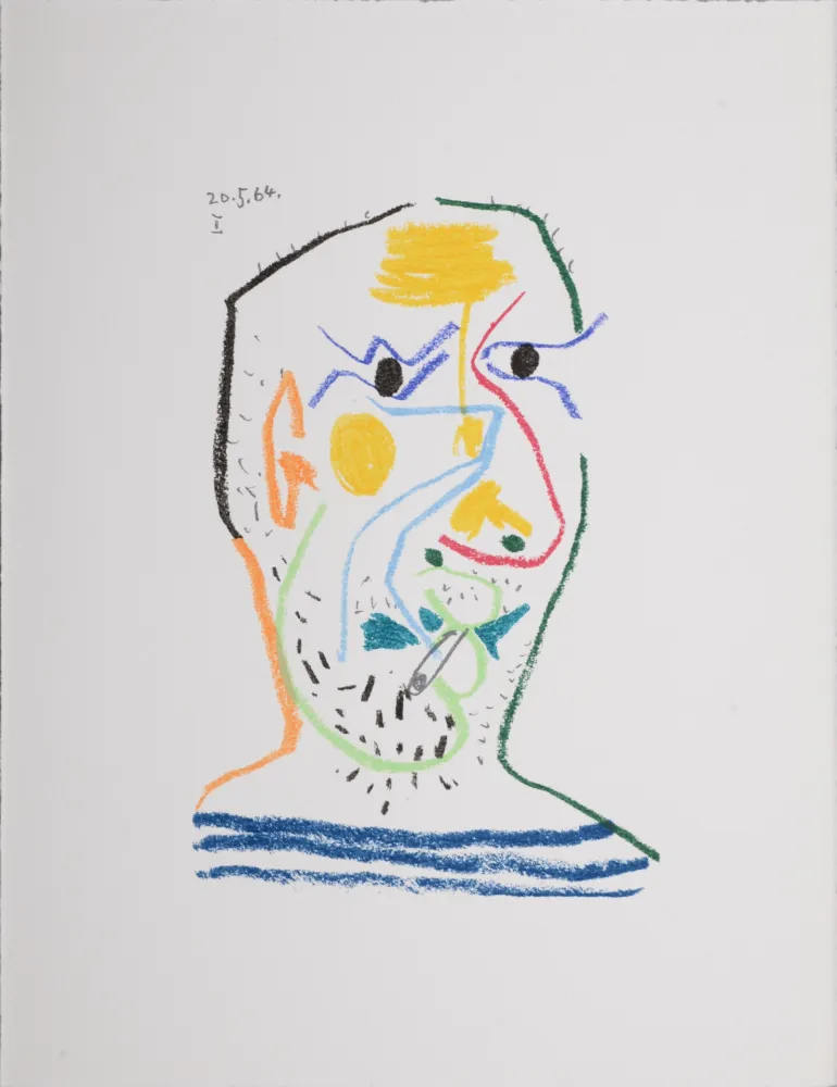 Litografia Picasso (After) - Le Goût du Bonheur (N), 1970