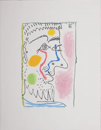 Litografia Picasso (After) - Le Goût du Bonheur (O), 1970
