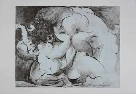 Litografia Picasso (After) - Minautore, 1946