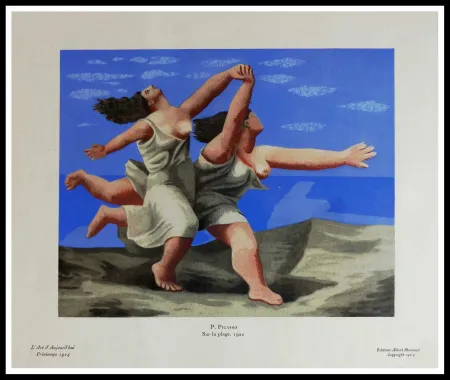 Estêncil Picasso (After) - SUR LA PLAGE