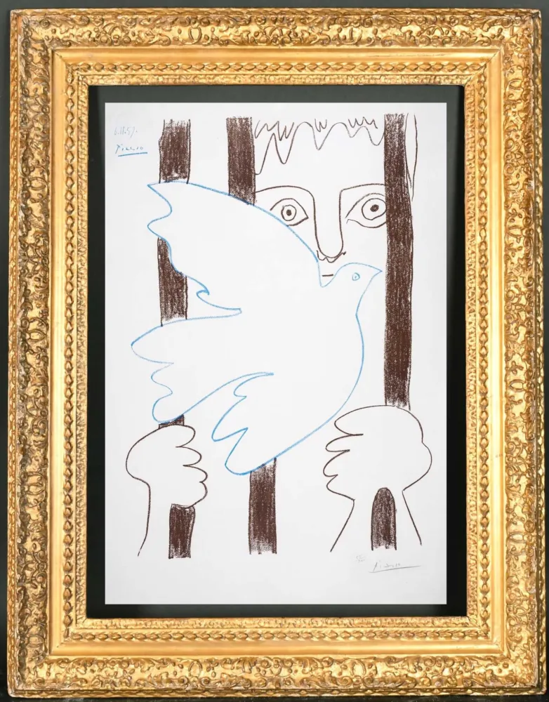 Litografia Picasso - Amnistia