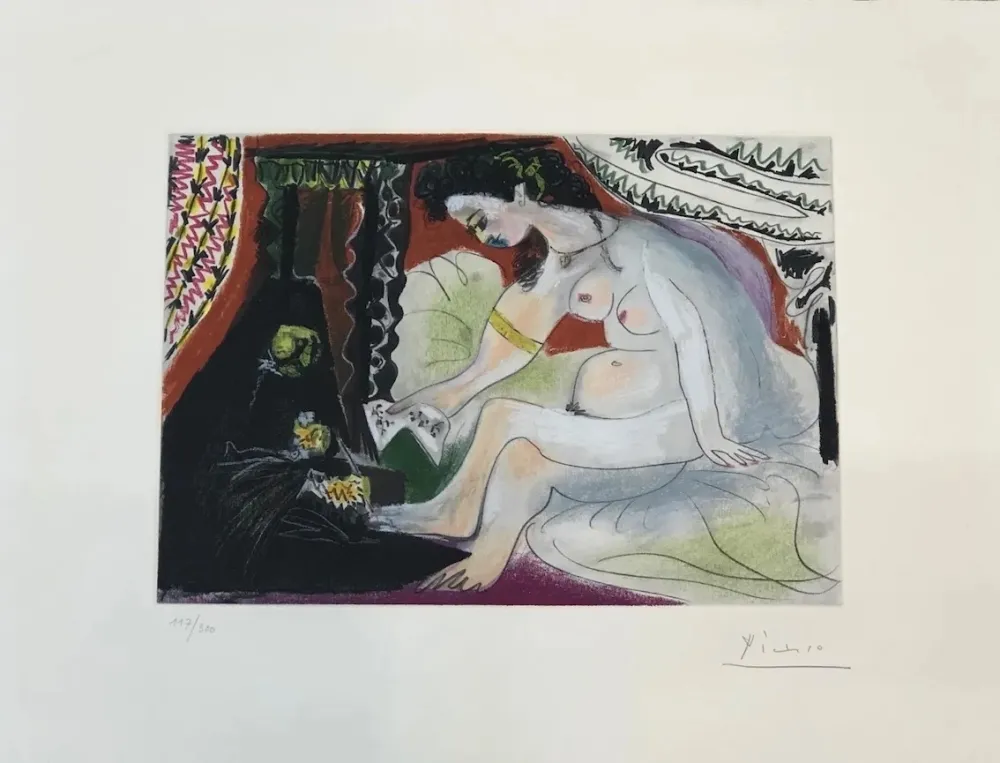 Água-Forte E Água-Tinta Picasso - Bethsabée