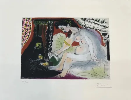 Água-Forte E Água-Tinta Picasso - Bethsabée