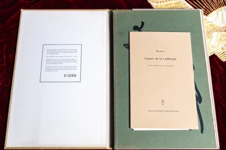 Livro Ilustrado Picasso - Carnet de Californie 1th edition numbered 