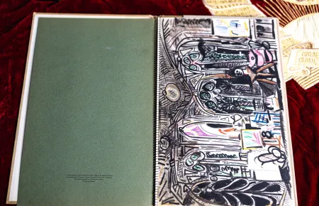 Litografia Picasso - Carnet de la Californie 