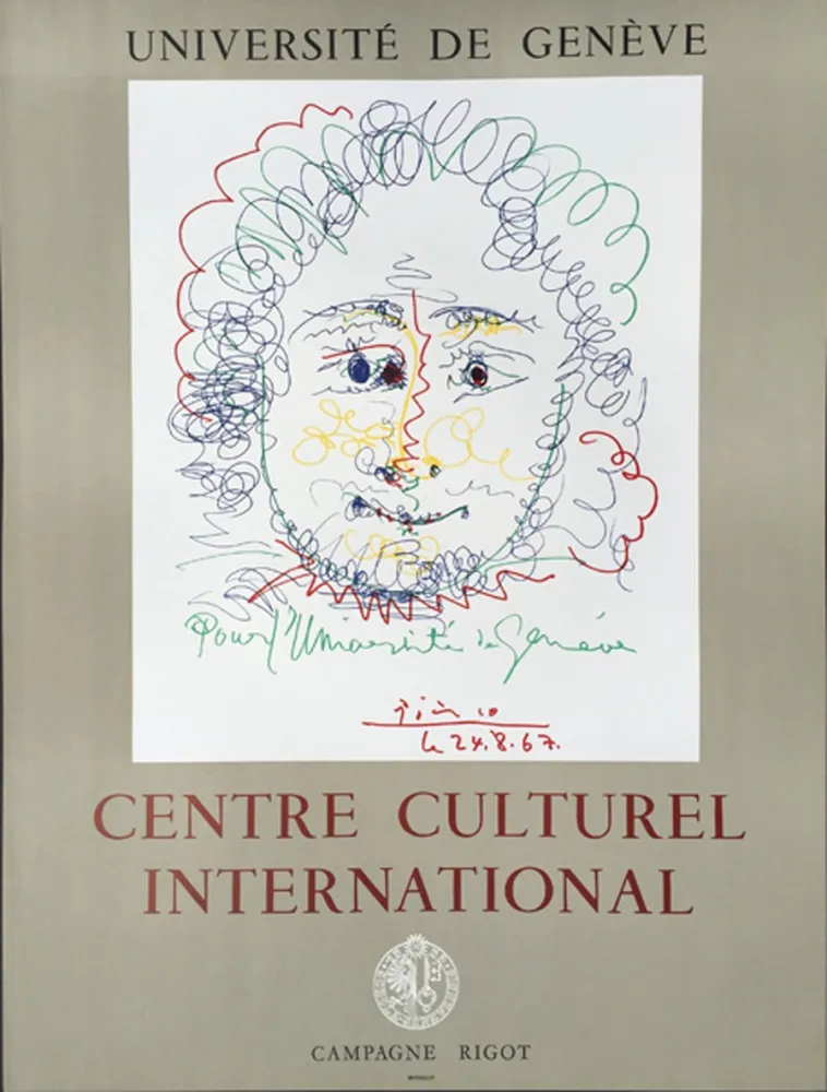 Litografia Picasso - Centre Culturel International - GENEVE