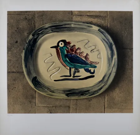 Litografia Picasso - Céramique, 1967 - Proof before the text