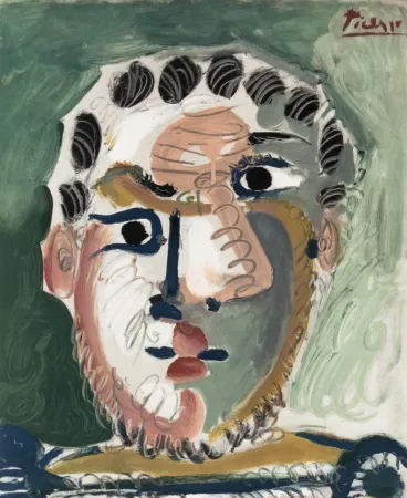 Litografia Picasso -  Chateau de Culan