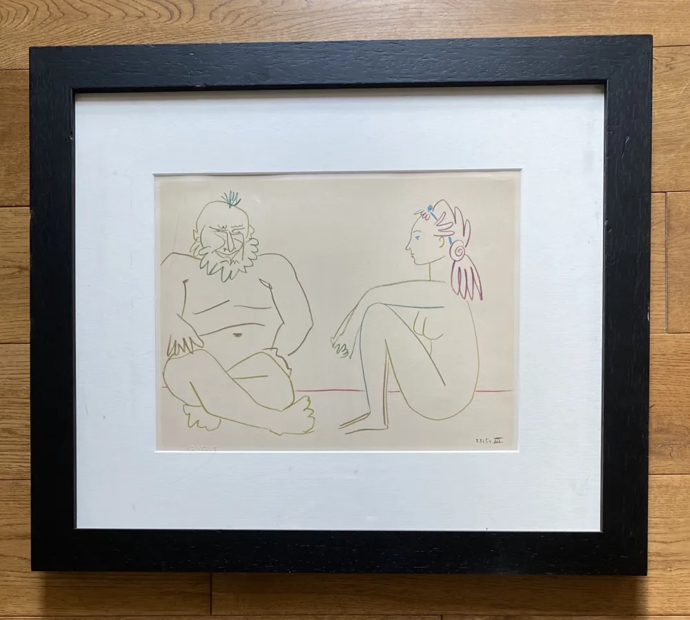 Sem Técnica Picasso - Comédie Humaine 27/1/54.XIV 